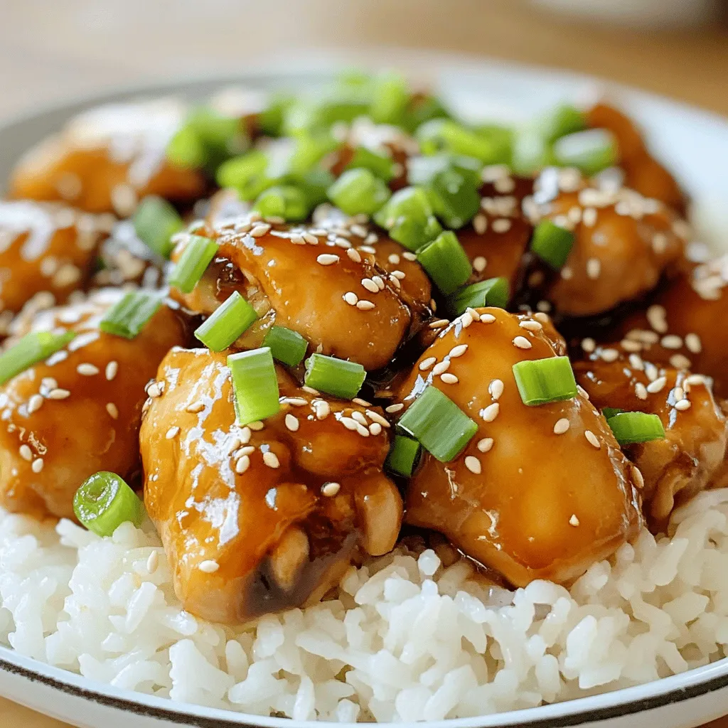To make easy chicken teriyaki, you need fresh ingredients. The main star is chicken thighs. They stay juicy and tender when cooked. You can also use chicken breast if you prefer.