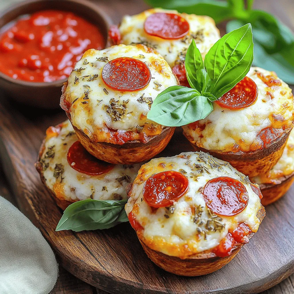 Deep-dish pizza muffins are a fun twist on classic pizza. They pack all the great flavors of pizza into a muffin form. You get the cheesy goodness and tasty toppings baked into a soft muffin. Each bite is like a mini pizza party.