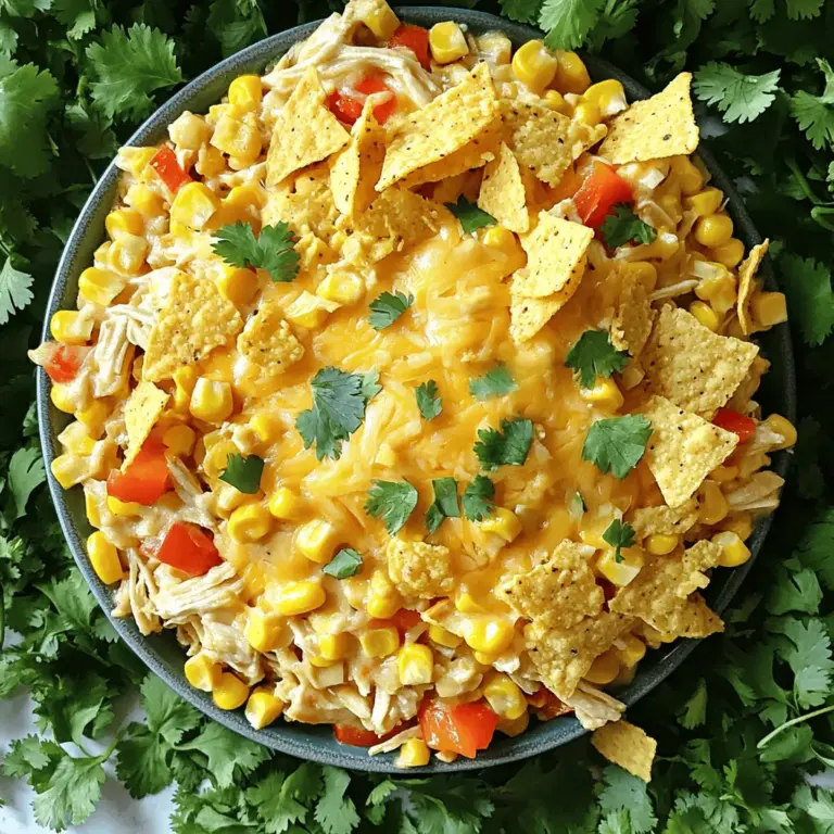 To make a tasty Slow Cooker Corn Chicken Casserole, you need simple, fresh ingredients. Here is what you must gather: