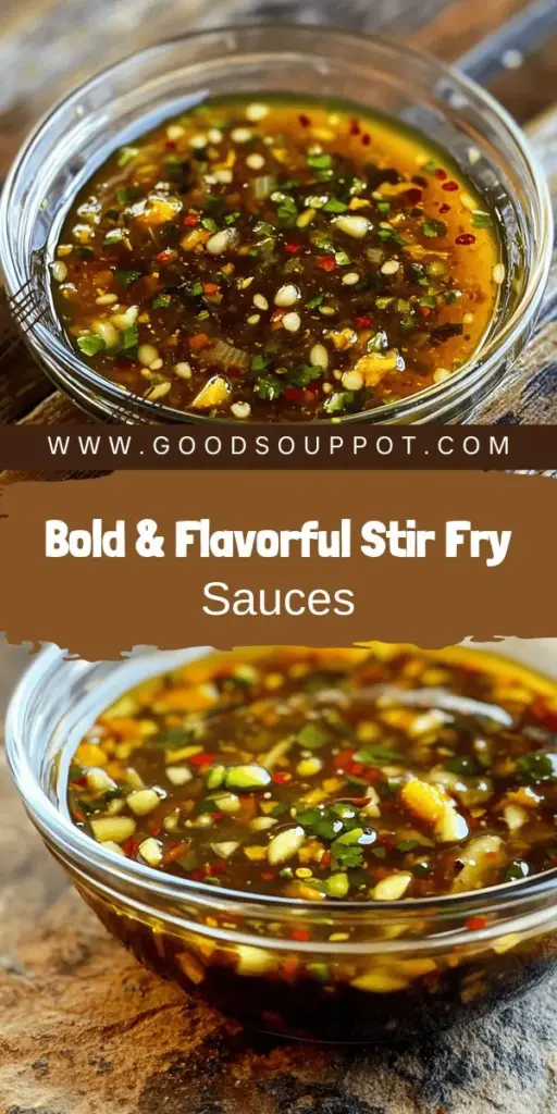 Elevate your meals with flavorful stir fry sauce recipes that bring out the best in any dish! Discover a range of options, from classic soy sauce blends to zesty citrus variations. Learn how to balance ingredients for a delicious, healthy sauce perfect for meats and veggies. Ready to impress your taste buds? Click through to explore these mouthwatering recipes and start creating a culinary masterpiece in your kitchen today!