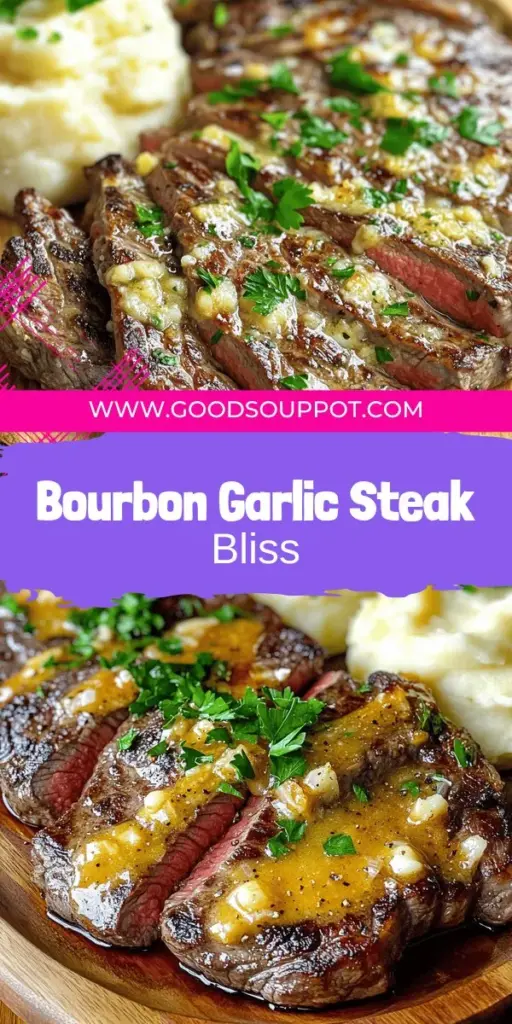 Elevate your dinner with this savory steak with bourbon garlic cream sauce recipe! Discover how to pick the best cut, master the art of seasoning, and whip up a rich, creamy sauce that perfectly complements your steak. With easy steps and delicious flavor, this dish is sure to impress. Ready to indulge your taste buds? Click through for the full recipe and transform your steak nights into a culinary delight!