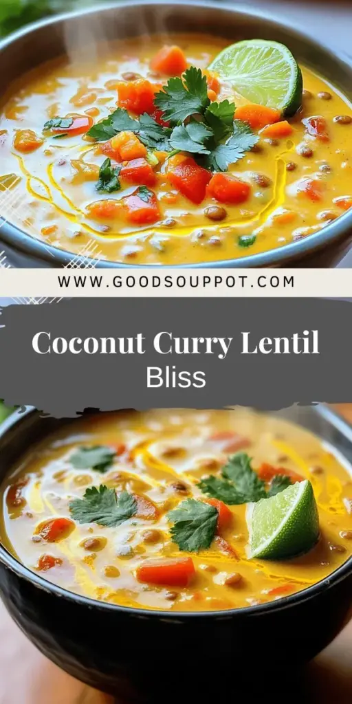 Warm up with a bowl of creamy coconut curry lentil soup, packed with rich flavors and nourishing ingredients. This vibrant dish features green or brown lentils, creamy coconut milk, and an array of spices that create a comforting meal. Follow the step-by-step recipe to achieve the perfect texture and explore delicious variations. Click through to discover how to make this warming soup that will delight your taste buds and elevate your nutrition. Enjoy every spoonful!