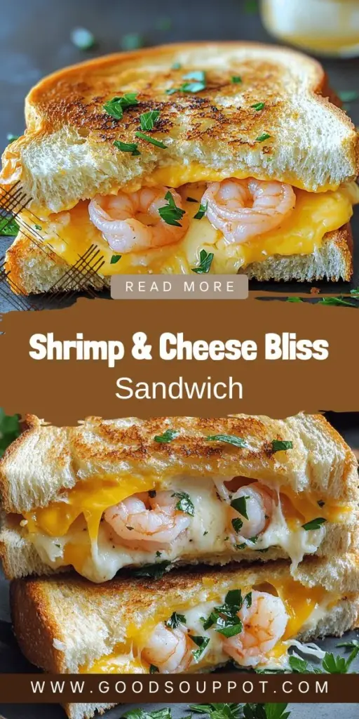 Indulge in a culinary delight with my Garlic Butter Shrimp Grilled Cheese Sandwich! This irresistible comfort food combines succulent shrimp, creamy garlic butter, and melty cheese between perfectly toasted sourdough bread. Discover the essential ingredients, step-by-step instructions, and creative variations that will elevate your sandwich game. Click through to explore the full recipe and impress your loved ones with this delicious treat!