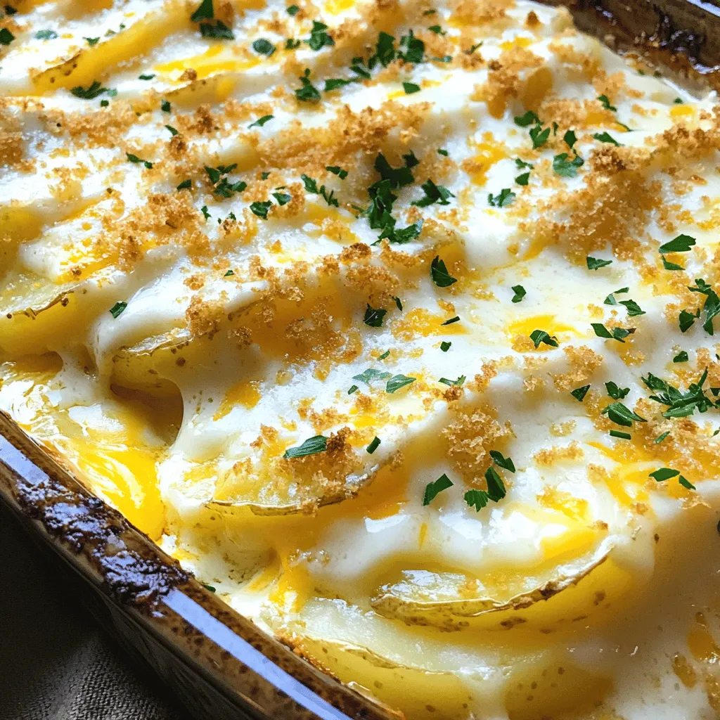 To make the best au gratin potatoes, you need a few key items: