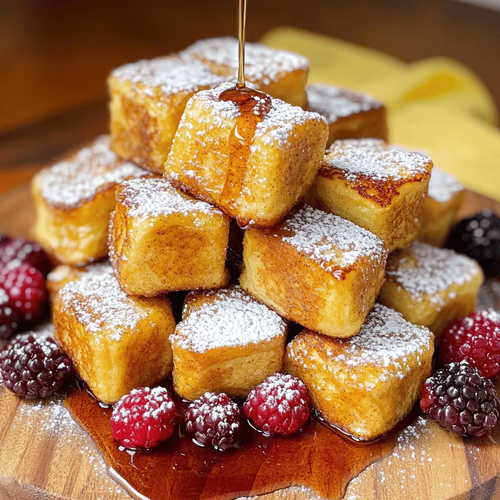 - 4 slices of thick brioche bread - 2 large eggs - 1/2 cup of milk (whole or almond) - 1 teaspoon vanilla extract