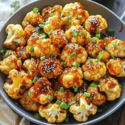 Start by getting your oven ready. Preheat it to 425°F (220°C). This heat will make your bites crispy. Next, grab a baking sheet and line it with parchment paper. This helps prevent sticking. Now, let’s make the batter. In a big bowl, mix the flour, water, garlic powder, onion powder, paprika, salt, and pepper. Use a whisk to blend until smooth. This batter should coat the cauliflower well. Now, it’s time for the cauliflower! Cut a medium head of cauliflower into bite-sized florets. Dip each floret into the batter. Let any extra batter drip off. Place them on your lined baking sheet. Bake these in your preheated oven for 20 to 25 minutes. Flip them halfway through cooking. You want them golden and crispy! While that bakes, prepare the sauce. In a small saucepan, combine Sriracha, honey, soy sauce, and sesame oil over medium heat. Stir it for 2 to 3 minutes until hot and well mixed. Once the cauliflower is nice and crispy, take it out of the oven. Toss the hot florets in your Sriracha honey sauce. Make sure each piece gets coated. After that, return the coated cauliflower to the baking sheet. Bake it again for 5 to 7 minutes. This will caramelize the sauce a bit. When done, let the bites cool for a minute. Finally, garnish with chopped green onions and sesame seeds. These steps will make your Sriracha Honey Cauliflower Bites a tasty and easy appetizer! For the full recipe, check out the recipe section. To make the best Sriracha Honey Cauliflower Bites, follow a few simple steps. First, ensure your batter is smooth. This helps the coating stick well to the florets. Second, bake at the right temperature. A hot oven, around 425°F (220°C), gives you crispy bites. Flip them halfway through cooking for even browning. Finally, toss the baked florets in the Sriracha honey sauce while they are hot. This helps the sauce cling better. Serve these bites in a big bowl or on a platter. Arrange them so everyone sees their golden color. Drizzle any leftover sauce on top for extra flavor. For a fun touch, add toothpicks for easy eating. Pair with cool dips like ranch or blue cheese. This contrast makes each bite even better. Avoid making your batter too thick. If it is too thick, the flour won’t coat the cauliflower well. Also, don’t skip the second bake after tossing in sauce. This step caramelizes the sauce, making it stick and taste great. Lastly, be careful not to overcrowd the baking sheet. This can lead to steaming instead of crisping. For the full recipe, check out the details above. {{image_2}} If you want a gluten-free version, swap the all-purpose flour for a gluten-free blend. Many brands offer great mixes that work well in batters. You can also use almond flour or chickpea flour. Both add a nice flavor while keeping it gluten-free. Just ensure the Sriracha sauce and soy sauce are gluten-free too. Tamari is a great soy sauce alternative. To make this dish vegan, you can replace honey with agave syrup or maple syrup. Both sweeteners work well and keep the flavor profile intact. Make sure to use a vegan Sriracha sauce, as some brands may contain non-vegan ingredients. This way, everyone can enjoy these spicy bites! For more flavor, add spices to your batter. Try cayenne pepper for extra heat or smoked paprika for a nice depth. You can also mix in fresh herbs, like cilantro or parsley, for a burst of freshness. If you love garlic, add minced garlic to the sauce for a more intense flavor. These variations let you customize your Sriracha Honey Cauliflower Bites to suit your taste. Check out the Full Recipe for more tips! To keep your Sriracha Honey Cauliflower Bites fresh, store them in an airtight container. Place a paper towel inside to absorb extra moisture. This helps keep them crispy. You can store the bites in the fridge for up to three days. When you want to enjoy the bites again, use the oven for best results. Preheat your oven to 350°F (175°C). Place the bites on a baking sheet in a single layer. Heat them for about 10-15 minutes, or until they are hot and crispy again. You can also use an air fryer for a quick reheat. If you have leftovers and want to save them, freezing is a great option. First, let the bites cool completely. Then, place them on a baking sheet and freeze until solid. Once frozen, transfer the bites to a freezer-safe bag. Be sure to label the bag with the date. They can stay in the freezer for up to three months. When you're ready to eat, bake them straight from the freezer for about 20-25 minutes at 425°F (220°C). Enjoy them with your favorite dipping sauce! You can serve Sriracha Honey Cauliflower Bites with many tasty options. A cool ranch or blue cheese dip pairs well. These dips balance the heat from the bites. You might also serve them with fresh veggies for crunch. Try a side of rice or quinoa for a filling meal. Add a refreshing salad to make your dish even better. Yes, you can make Sriracha Honey Cauliflower Bites in an air fryer! This method gives them a nice crunch. Preheat your air fryer to 375°F (190°C). Spray the basket with cooking spray. Place the battered cauliflower in a single layer. Cook for about 12-15 minutes, shaking halfway through. Toss them in the sauce as usual. You will love the crispy texture! The spice level of Sriracha Honey Cauliflower Bites is moderate. Sriracha has a nice kick, but the honey helps balance it out. If you prefer less heat, you can reduce the Sriracha. Mixing in a little extra honey can also tone it down. Adjust the sauce to suit your taste! This blog post covered the key points for making Sriracha Honey Cauliflower Bites. We talked about the ingredients, cooking steps, and ways to avoid mistakes. I shared some great tips and variations to fit your needs. Finally, I explained how to store and reheat leftovers. Trying this recipe is fun and simple. You can enjoy tasty bites that fit your taste. Happy cooking!