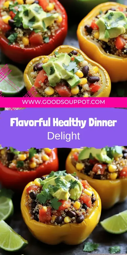 Elevate your dinner game with this healthy dinner recipe packed with flavor and nutrition! Discover how to make zesty quinoa-stuffed bell peppers that are not only delicious but easy to prepare. This guide includes tips for picking fresh ingredients, cooking techniques, and variations to suit any diet. Ready to impress your taste buds? Click through to explore the full recipe and transform your meals tonight!