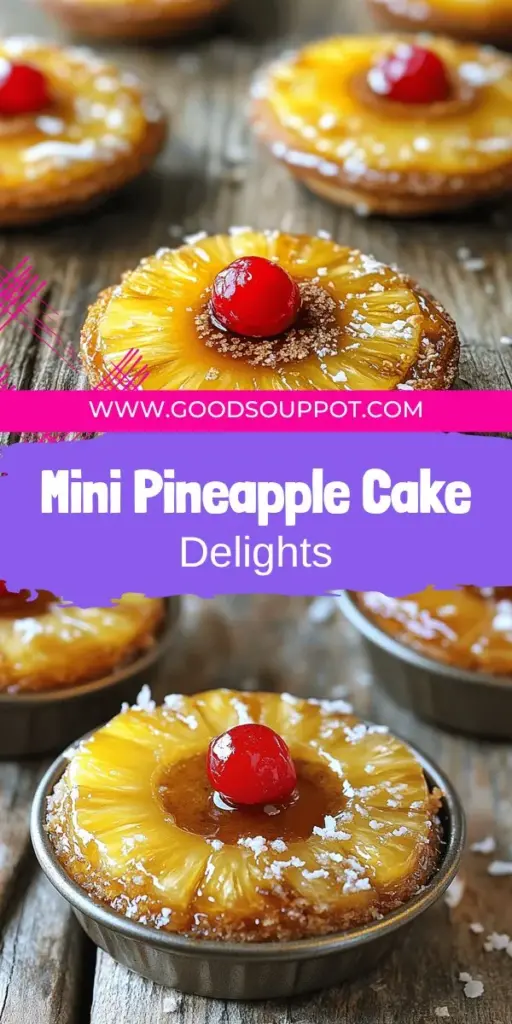 Indulge in a delightful twist on a classic dessert with Muffin Tin Mini Pineapple Upside Down Cakes. These charming personal-sized treats boast a moist cake topped with rich caramel and juicy pineapple. Follow our easy step-by-step guide to impress your friends and family with this fun recipe. Perfect for any occasion, these mini cakes are sure to be a hit. Click through to explore the full recipe and start baking your sweet masterpiece today!