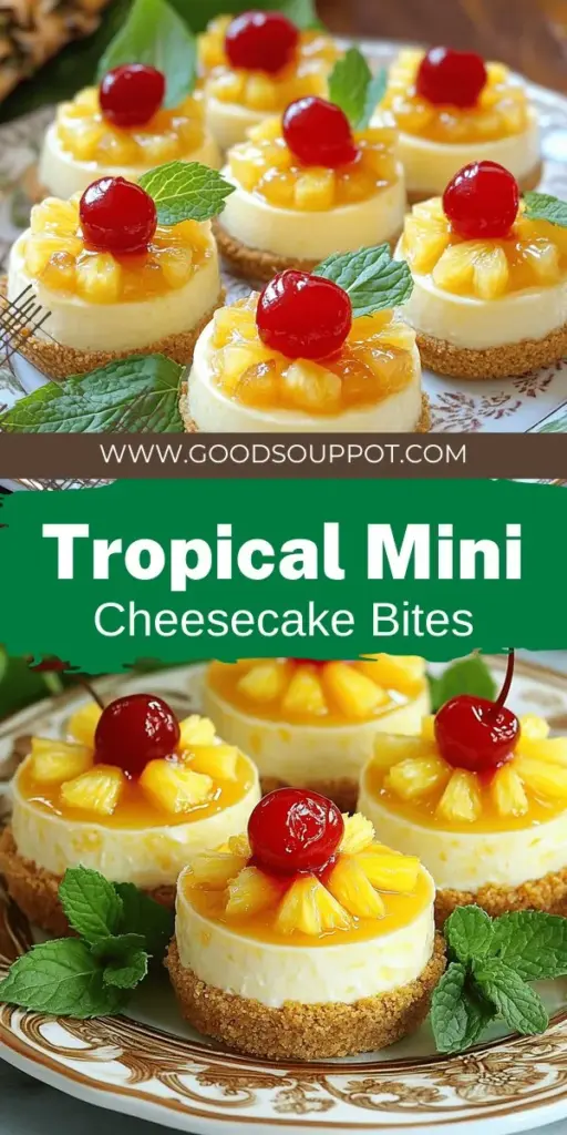 Looking for a delightful dessert that will wow your guests? Try these Easy Mini Pineapple Upside-Down Cheesecakes! With a simple crust made from graham crackers and a creamy filling of cream cheese and fresh pineapple, these mini treats are not only scrumptious but also a feast for the eyes. Perfect for any occasion, they’re easy to whip up and are sure to impress. Click through to discover the full recipe and start baking your way to dessert perfection!