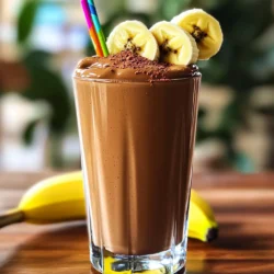 - 1 ripe banana - 2 tablespoons peanut butter (or almond butter) - 1 scoop chocolate protein powder - 1 cup unsweetened almond milk (or milk of choice) - 1 tablespoon cocoa powder (unsweetened) - 1 tablespoon honey or maple syrup (optional for sweetness) - A pinch of salt - Ice cubes (optional for thickness) You can switch the banana for a frozen banana for extra creaminess. If you want a nut-free option, use sunflower seed butter instead of peanut butter. Any milk works, but coconut milk adds a nice flavor. For sweeteners, agave syrup or stevia can be good choices. If you need a dairy-free shake, always choose almond milk or oat milk. I trust brands like Orgain and Vega for protein powder. They use clean ingredients and taste great. If you prefer whey protein, try Optimum Nutrition. Always check for one without added sugars. These brands help you make a tasty shake while keeping it healthy. To start, you need a ripe banana. Peel it and break it into smaller pieces. This helps the banana mix well. Next, grab your blender. You will add the banana pieces, two tablespoons of peanut butter, and one scoop of chocolate protein powder. Then, pour in one cup of unsweetened almond milk. If you prefer, you can use any milk you like. Add one tablespoon of cocoa powder and a pinch of salt for flavor. Now, it’s time to blend! If you want a thicker shake, toss in some ice cubes. Blend everything on high speed until it becomes smooth and creamy. This usually takes about 30 seconds. Taste your shake. If you want it sweeter, add honey or maple syrup. Blend again until it mixes well. Pour your shake into a large glass, or split it into two smaller glasses if you want to share. For a fun touch, sprinkle a little cocoa powder on top. You can also add a few banana slices for extra flair. Serve it with a colorful straw to make it even more enjoyable! To get the best texture, use a ripe banana. A ripe banana makes the shake creamy. If you want it thicker, add a few ice cubes. Blend until smooth. If it’s too thick, add a splash more almond milk. You can boost flavor easily. Try adding a scoop of Greek yogurt for creaminess. A dash of vanilla extract adds warmth. If you like spice, a pinch of cinnamon works great too. For a fun twist, toss in some chopped nuts or seeds. Start by adding the liquid first. This helps the blades move freely. Add soft ingredients like the banana next. Place the protein powder and cocoa powder on top. Blend on high until smooth. If it gets stuck, stop and scrape down the sides. Blend again until perfect. {{image_2}} You can switch up the protein powder for different options. Try using vanilla or plant-based protein for a unique twist. If you are sensitive to dairy, look for a dairy-free protein powder. You can also use Greek yogurt for extra creaminess and protein. Mixing flavors can make your shake even more fun. Add a tablespoon of chia seeds for a nutty taste. You can also include a scoop of peanut butter powder for added flavor without the fat. For a fruity kick, toss in some strawberries or spinach. Each choice changes the shake's taste and texture. To make this shake vegan, use almond milk and a plant-based protein powder. Swap honey for maple syrup or agave nectar. This keeps the shake sweet and delicious without using animal products. You can also skip the cocoa powder and use carob powder for a different flavor. If you have extra shake, store it in the fridge. Pour the shake into a clean glass or jar. Cover it tightly with a lid or plastic wrap. This keeps it fresh for up to 24 hours. When you’re ready to drink it, give it a good shake. This helps mix the ingredients again. You can freeze your shake if you want it to last longer. Pour the shake into ice cube trays or freezer-safe bags. This method lets you use small portions later. To enjoy, thaw the shake in the fridge overnight. You can also blend it again for a smooth texture. Choose glass or BPA-free plastic containers for storing your shake. Glass jars are great because they don’t hold odors. Plastic containers should be sturdy and airtight. Make sure they are safe for the freezer if you plan to freeze your shake. You can boost nutrition with simple changes. Add a handful of spinach for vitamins. Chia seeds or flaxseeds add fiber and omega-3s. Greek yogurt can increase protein. You might also try adding oats for healthy carbs. These extras will not change the taste much but will help your body. If you can’t use peanut butter, try almond butter or sunflower seed butter. Both taste great and add healthy fats. You can also use tahini, which is made from sesame seeds. Each option gives a unique flavor while keeping it creamy and smooth. Yes, having a protein shake daily can be fine. It helps with muscle recovery and keeps you full. Just ensure it fits into your total diet. Balance it with other foods to get all nutrients. Remember to listen to your body and enjoy your shakes! In this blog post, we explored key ingredients for your protein shake, along with helpful substitutions. I shared step-by-step instructions to prepare a delicious shake, plus tips for perfect consistency and flavor. We also discussed storage options and addressed common questions. Remember, making a shake is easy and fun. Enjoy experimenting with flavors and ingredients. Your perfect protein shake awaits!