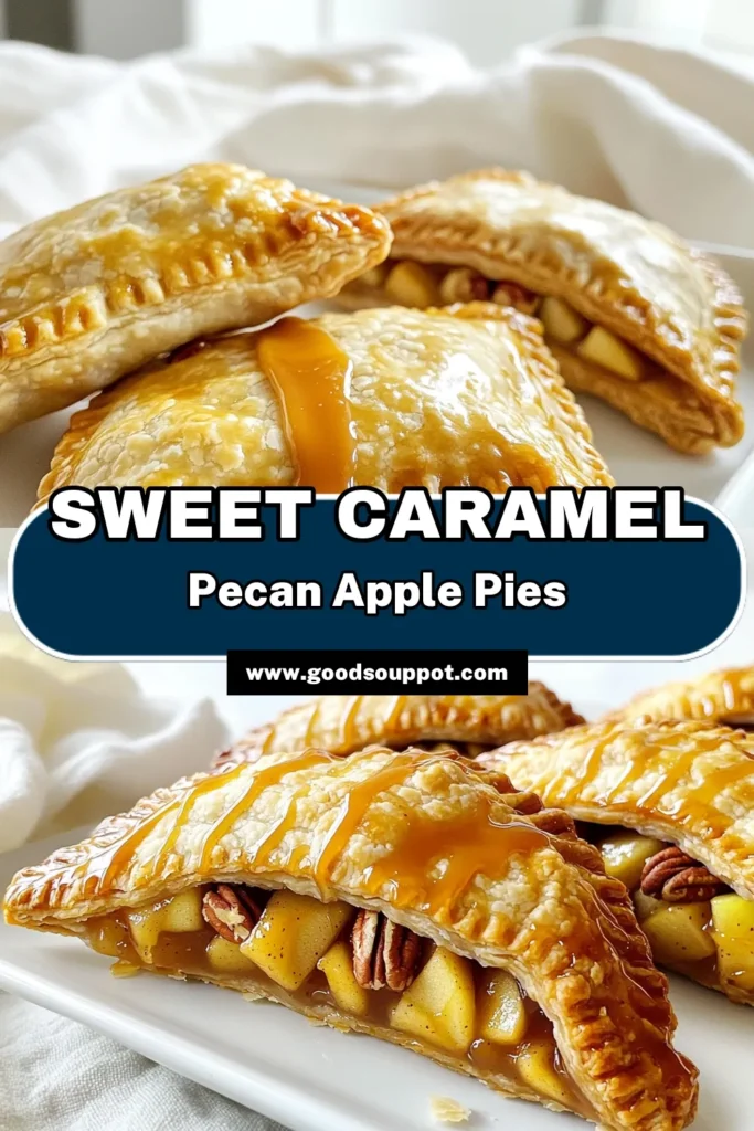 Indulge in the delightful flavors of Caramel Pecan Apple Hand Pies! These scrumptious treats are perfect for dessert lovers and easy to make at home. With a flaky crust and a warm apple-pecan filling drizzled with caramel, they are sure to impress. Get the step-by-step recipe and tips to create these irresistible hand pies that everyone will love. Click through to explore the full recipe and elevate your baking game! #AppleHandPies #PecanDessert #CaramelRecipes #BakingJoy