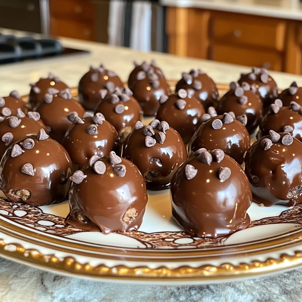 - 1 cup all-purpose flour - 1/2 cup unsalted butter, softened - 1/4 cup brown sugar - 1/4 cup granulated sugar - 1 teaspoon vanilla extract - 1/2 teaspoon salt - 1 cup mini chocolate chips - 1 tablespoon milk (optional) - 1/2 cup dark chocolate (for coating) Let’s dive into the ingredients for these tasty cookie dough bites. Each one plays a key role in making them delicious. - All-purpose flour gives the dough its structure. It binds all the ingredients together. - Unsalted butter adds creaminess and richness. Softening it helps mix it easily with sugars. - Brown sugar brings a nice depth of flavor. It also makes the bites chewy. - Granulated sugar adds sweetness. It balances the flavor with the brown sugar. - Vanilla extract gives a warm, sweet aroma. It enhances the taste of the dough. - Salt is crucial. It brings out the sweetness and adds a bit of contrast. - Mini chocolate chips are the stars here. They provide bursts of chocolate in each bite. - Milk is optional. It helps adjust the dough’s texture if it feels too dry. - Dark chocolate is for coating. It adds a rich layer over the cookie dough bites. Gather these ingredients, and you are ready to whip up a delightful treat. Each element is simple but crucial for flavor and texture. First, you need to cream the butter and sugars. In a bowl, add 1/2 cup of softened butter, 1/4 cup of brown sugar, and 1/4 cup of granulated sugar. Mix them well until the mixture is light and fluffy. This step is vital. It adds air and makes the bites soft. Next, add 1 teaspoon of vanilla extract. Mix it in until everything combines. The vanilla gives a nice flavor to your dough. Now, it's time to incorporate the flour and salt. Gradually add 1 cup of all-purpose flour and 1/2 teaspoon of salt to the butter mixture. Stir until a dough forms. If the dough feels too dry, you can add 1 tablespoon of milk. This helps to get the right consistency. Then, gently fold in 1 cup of mini chocolate chips. Make sure they are evenly spread throughout the dough. This is where you get those yummy chocolate bits in every bite! Now, roll the dough into small balls. Aim for about 1 inch in diameter. Place them on a baking sheet lined with parchment paper. This will keep them from sticking. Once all the dough is rolled, refrigerate the bites for about 30 minutes. This helps them firm up and makes them easier to coat. While they chill, melt 1/2 cup of dark chocolate. You can do this in a microwave or a double boiler until it’s smooth. After chilling, take the cookie dough bites out of the fridge. Dip each ball into the melted chocolate. Let any excess chocolate drip off. Finally, place the chocolate-coated bites back on the parchment sheet. Refrigerate them again for another 15 to 20 minutes until the chocolate sets. Enjoy your delicious chocolate chip cookie dough bites! To get the right texture for cookie dough bites, start with soft butter. Cream the butter with the sugars until it is light. This makes the dough fluffy and smooth. The flour is added next. Make sure to mix it gently to avoid tough bites. If the dough feels dry, add a little milk. This helps to bring it together. Chilling the dough is key. It firms up the bites, making them easier to roll. Chill for about 30 minutes before you shape them. Melting chocolate can be tricky, but I have simple methods. You can use a microwave or a double boiler. For the microwave, heat the dark chocolate in short bursts. Stir in between to keep it smooth. If you use a double boiler, place chocolate in a bowl over simmering water. Stir until melted. Either way, be careful not to burn it. Smooth chocolate makes for a nice coating on your bites. Serving these cookie dough bites can be fun. Use a decorative platter for a nice touch. You can sprinkle a few extra mini chocolate chips on top. This adds color and texture. For an elegant look, drizzle more melted chocolate over the bites. It makes them stand out at any party or gathering. These little touches make your treats look as good as they taste! {{image_2}} You can make your cookie dough bites even more fun with flavor additions. Try adding nut butters like almond butter for a creamy twist. It adds richness and pairs well with chocolate. You can also use flavor extracts. Mint or almond extracts can bring new life to your treats. Just a little goes a long way. Play around with these flavors to find your favorite mix! If you want to make these bites healthier, there are easy swaps. Use alternative sweeteners like honey or maple syrup instead of sugar. These options can cut down on refined sugars. You can also make gluten-free bites. Simply substitute all-purpose flour with almond flour or oat flour. This way, everyone can enjoy your tasty snack! For a fun finishing touch, think about custom coatings. Instead of dark chocolate, try using white chocolate. You can also use colored candy melts for a festive look. This adds a nice pop of color and a sweet taste. You can even mix and match coatings for a fun treat! To keep your chocolate chip cookie dough bites fresh, store them in an airtight container. Place parchment paper between layers to prevent sticking. Refrigerate them to maintain their shape and texture. They are best when eaten within a week. You can freeze these cookie dough bites for longer storage. Simply place them in a single layer on a baking sheet. Freeze until solid, then transfer to a freezer-safe bag or container. This way, you can enjoy them later without losing flavor or texture. In the fridge, these bites last about one week. If you freeze them, they can last up to three months. Always check for any signs of spoilage before eating, especially if they have been stored for a while. Yes, you can eat raw cookie dough, but be careful. The main concern is raw flour and eggs, which may carry harmful bacteria. To be safe, use heat-treated flour and avoid eggs. This way, you can enjoy your cookie dough bites without worry. To make healthier cookie dough bites, you can swap some ingredients. Here are some ideas: - Use whole wheat flour instead of all-purpose flour. - Replace butter with coconut oil or unsweetened applesauce. - Try using less sugar or a natural sweetener like honey or maple syrup. - Add in chopped nuts or seeds for extra nutrition. Yes, you can! Here are some simple swaps: - Use coconut oil or vegan butter instead of regular butter. - Replace the milk with almond or oat milk. - Instead of mini chocolate chips, use dairy-free chocolate chips. These changes keep the bites tasty and plant-based. You learned how to make tasty cookie dough bites. We covered the ingredients, mixing, and chilling steps. I shared tips to perfect texture and melt chocolate easily. You can try fun variations and healthier swaps too. These bites make a great treat or gift. Remember to store them well for freshness. Enjoy crafting your cookie dough bites and impress your friends!