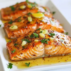 To make Cajun honey butter salmon, gather these simple items: - 4 salmon fillets - 2 tablespoons Cajun seasoning - 3 tablespoons unsalted butter, divided - 2 tablespoons honey - 1 tablespoon olive oil - 3 cloves garlic, minced - Juice of 1 lemon - Salt and pepper to taste - Fresh parsley for garnish You can use fresh or frozen salmon for this recipe. Fresh salmon has a rich flavor and firm texture. It cooks evenly and looks bright. Frozen salmon is handy when fresh fish is not available. It is often frozen right after catch, so it stays fresh. Just remember to thaw it in the fridge overnight before cooking. Cajun seasoning adds a nice kick to this dish. You can use store-bought blends or make your own. A blend of paprika, cayenne pepper, garlic powder, onion powder, and oregano works great. Feel free to adjust the heat level by adding more or less cayenne. A good Cajun mix makes the salmon shine with flavor! {{ingredient_image_1}} Start by preheating your oven to 400°F (200°C). This helps the salmon cook evenly. Next, take your salmon fillets and pat them dry with paper towels. This step removes excess moisture, giving you a better sear. Season both sides with salt, pepper, and Cajun seasoning. Use about 2 tablespoons of Cajun seasoning to add that bold flavor. Grab an oven-safe skillet and heat 1 tablespoon of olive oil over medium-high heat. Once the oil is hot, place the salmon fillets skin-side down in the skillet. Cook them for about 3-4 minutes. This will make the skin crispy and delicious. Next, carefully flip the fillets using a spatula. Add 2 tablespoons of unsalted butter, minced garlic, honey, and the juice of one lemon to the skillet. Let the butter melt and the garlic cook for about 1-2 minutes. The smell will be amazing! Now, spoon the honey butter mixture over the salmon fillets. This adds flavor and moisture. Transfer the skillet to your preheated oven. Bake for an additional 8-10 minutes. The salmon is done when it flakes easily with a fork. After removing it from the oven, add the last tablespoon of butter on top. Let it melt for a rich glaze. Finally, garnish with fresh parsley before serving. Enjoy your tasty Cajun Honey Butter Salmon! To get that perfect crispy skin on your salmon, start with dry fillets. Use paper towels to pat them dry. This helps the skin get nice and crispy. Heat your skillet until it's hot. Add the salmon skin-side down and leave it alone for 3-4 minutes. Don’t rush this step; let the heat work its magic. The skin will crisp up nicely, giving you that great texture. Adding butter to the hot salmon is key for flavor. Once you flip the fillets, put in the butter right away. Let it melt slowly over the salmon. This creates a rich, tasty glaze. It also helps mix in the garlic and honey, making everything better. When butter melts, it coats the salmon well, adding moisture and flavor. Want to take your Cajun honey butter salmon to the next level? Try adding lemon zest or a splash of hot sauce for a kick. Fresh herbs like thyme or dill can also bring out great flavors. Pair it with sides like sautéed spinach or roasted veggies. They balance the rich salmon nicely. Drizzle extra honey butter on your sides for added taste. Enjoy your meal with a light salad for a refreshing touch. Pro Tips Use Fresh Ingredients: Fresh salmon and high-quality Cajun seasoning make a huge difference in flavor. Always opt for fresh whenever possible. Control the Heat: Make sure your skillet is hot enough to crisp the skin of the salmon, but not so hot that it burns the garlic when added. Let it Rest: Allow the salmon to rest for a couple of minutes after baking. This helps the juices redistribute and keeps the fillets moist. Customize the Sauce: Feel free to adjust the sweetness of the honey or add a pinch of cayenne for extra heat in the honey butter sauce! {{image_2}} You can swap honey for maple syrup. Maple adds a nice depth. For a twist, try agave syrup. This option is great for a vegan touch. You can also mix in brown sugar for a richer flavor. Each choice gives you a new taste with the same buttery goodness. Want more heat? Add cayenne pepper to your Cajun mix. You can also use hot sauce in the honey butter. This will spice up your dish even more. For a smoky flavor, try smoked paprika. Each variation enhances the Cajun taste and keeps it exciting. Cajun Honey Butter Salmon pairs well with several sides. Try sautéed spinach for a fresh bite. Roasted vegetables bring out the sweet and spicy notes. You can also serve it with fluffy rice. A light salad with lemon dressing is a perfect match too. Each side adds balance to this rich salmon dish. After enjoying your Cajun honey butter salmon, let it cool first. Place the leftover salmon in an airtight container. Store it in the fridge. It will stay fresh for about 2-3 days. Be sure to keep it away from strong-smelling foods. This helps maintain its flavor. To reheat your salmon, use the oven for best results. Preheat your oven to 350°F (175°C). Place the salmon on a baking sheet. Cover it with foil to keep it moist. Heat for about 10-15 minutes. Check if it is warm enough. You can also use a microwave. Heat it on low power for 1-2 minutes. This method works too, but it may dry out the fish. If you want to save your salmon for later, freezing is a great choice. Wrap each fillet tightly in plastic wrap. Then, place the wrapped salmon in a freezer bag. Remove as much air as possible. It will last for up to 3 months in the freezer. To use, thaw it overnight in the fridge before reheating. Enjoy your meal later, just like it was fresh! To cook salmon at 400°F, you need about 8-10 minutes. This ensures the salmon cooks evenly. The fish should flake easily with a fork when done. For best results, check it after 8 minutes. If it’s still raw in the center, give it a couple more minutes. Keep an eye on it, as ovens can vary. Yes, you can use other fish. Tilapia, trout, or cod work well. Each has its own flavor, but the Cajun honey butter will still shine. Just adjust cooking times based on the thickness of the fish. For thinner fillets, reduce cooking time to avoid dryness. Cajun Honey Butter Salmon pairs great with many sides. Here are some tasty ideas: - Sautéed spinach with garlic - Roasted vegetables like carrots and broccoli - Rice or quinoa for a hearty option - Mashed potatoes for comfort food You can also drizzle extra honey butter sauce over your sides. This adds a special touch and ties the meal together. This post covered the key ingredients and steps to cook Cajun honey butter salmon. I shared how to pick fresh or frozen salmon, seasoning options, and several cooking methods. You learned methods for crispy skin and creative flavor ideas. I also highlighted how to store leftovers and reheating tips. In the end, preparing this dish can be both fun and rewarding. Enjoy your cooking and share your results!