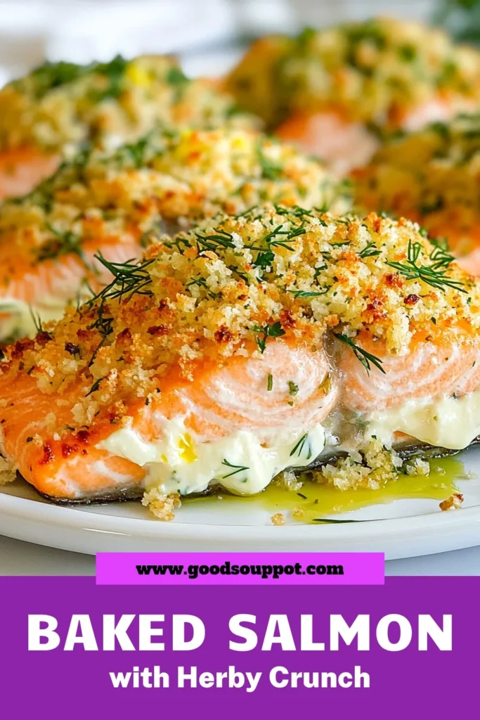 Indulge in our delicious Baked Boursin Salmon recipe for a quick and easy salmon dinner that the whole family will love. This Garlic Herb Salmon recipe features crunchy baked salmon fillets topped with creamy Boursin cheese and a crispy panko crust. Perfectly seasoned and baked to perfection, this dish is sure to impress! Try this Easy Salmon Dinner Recipe tonight! Save for later! #BakedBoursinSalmon #PankoCrustedSalmon #GarlicHerbSalmon #EasyDinnerRecipes