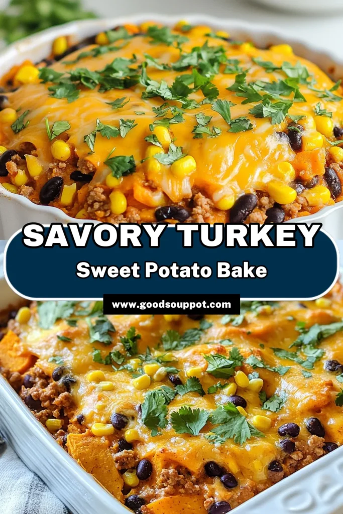 Looking for a delicious and healthy casserole dish? Try this Ground Turkey Sweet Potato Casserole that's perfect for an easy dinner recipe! Packed with lean ground turkey, nutritious sweet potatoes, and seasoned to perfection, it's a delightful turkey sweet potato bake the whole family will love. Discover how simple it is to make this ground turkey casserole and enjoy a cozy meal tonight. Save this sweet potato recipe for your next dinner! #HealthyCasserole #EasyDinnerRecipes #GroundTurkeyCasserole #TurkeySweetPotatoBake