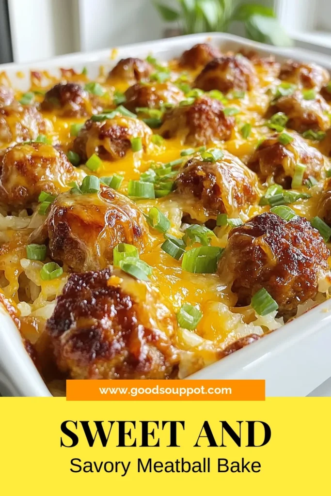 Discover a delicious and easy dinner recipe with this Honey Garlic Meatball Rice Bake! Made with ground turkey meatballs, this rice bake recipe combines flavorful honey garlic sauce with cheesy goodness for a satisfying meal. Perfect for family dinners, this dish is simple to make and sure to impress. Try it tonight and enjoy comfort food at its best! Save this recipe for later! #honeygarlicmeatballs #ricerecipe #easydinner #dinnerideas
