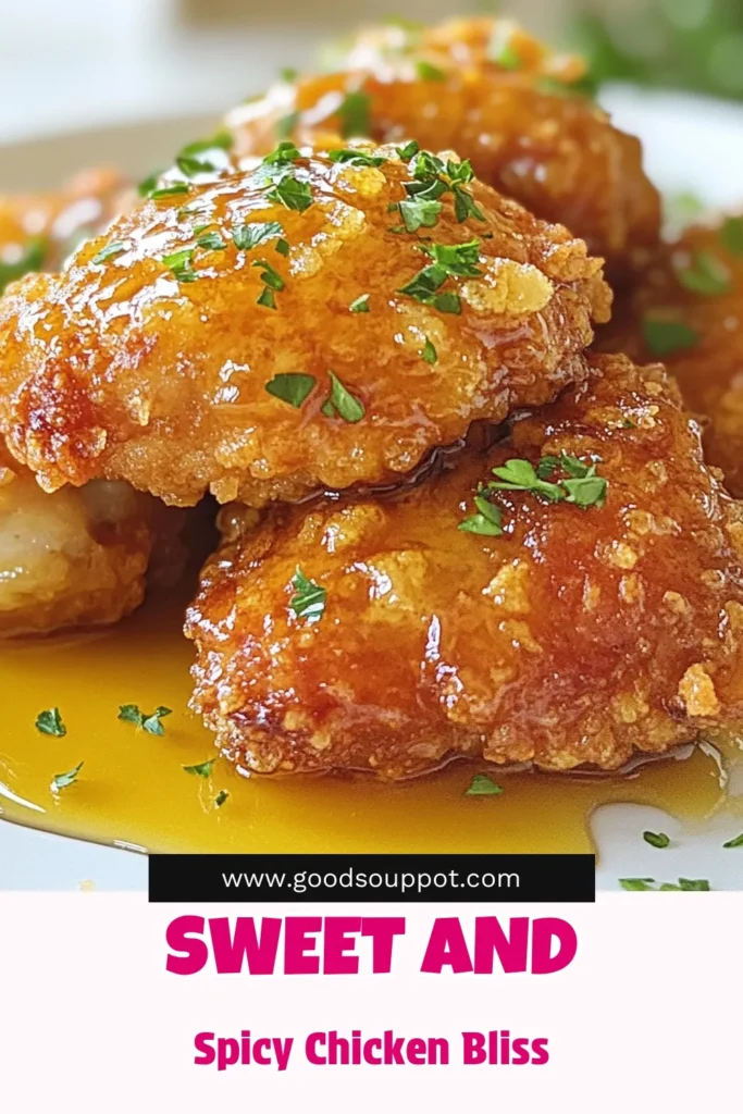 Savor the flavors of this Hot Honey Chicken Recipe that promises a delightful twist on your dinner table! This Crunchy Fried Chicken is marinated in buttermilk and coated to perfection, giving you Spicy Honey Chicken Thighs everyone will crave. It’s the ultimate Easy Chicken Dinner Recipe that’s sure to impress! Dive into the crispy goodness and make your next meal unforgettable. Save this recipe now! #HotHoneyChicken #ButtermilkFriedChicken #EasyDinner #CrunchyChicken