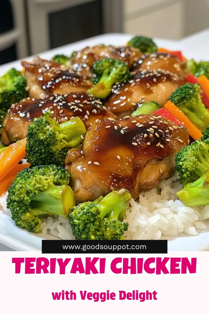 Savor the delicious flavors of Teriyaki Chicken & Broccoli Bliss with this easy sheet pan recipe! Perfectly marinated chicken thighs are roasted alongside vibrant veggies for a wholesome meal that’s ready in just 40 minutes. Ideal for busy nights, this dish pairs beautifully with rice or quinoa. Ready to elevate your dinner game? Click to explore the full recipe now! #TeriyakiChicken #HealthyRecipes #SheetPanMeals #EasyDinnerIdeas