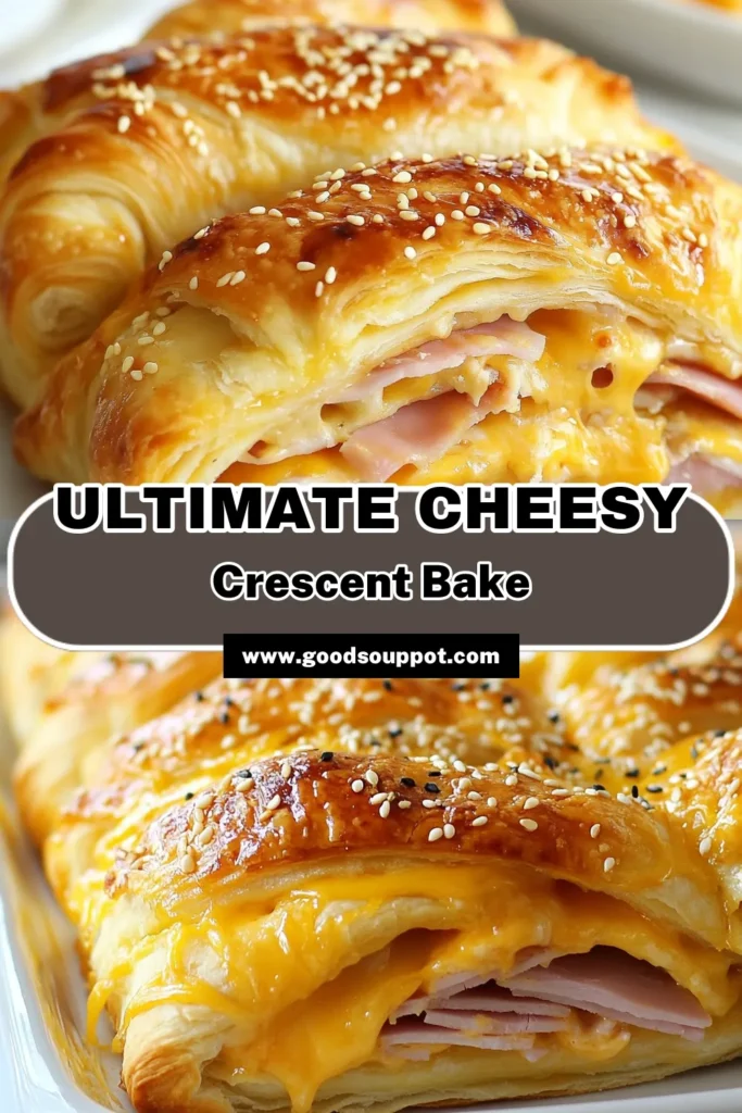 Indulge in this cheesy crescent roll sandwich bake that's perfect for any gathering! Combining easy bake sandwiches with savory flavors, this crescent roll recipe features layers of turkey and ham encased in buttery dough, topped with gooey cheese. Enjoy this turkey ham sandwich bake as a crowd-pleasing dish that’s simple to make. Try it today and elevate your meal prep! Save this recipe for later! #CrescentRollRecipes #EasyBakeSandwiches #TurkeyHamSandwichBake #SavoryCrescentRollDish