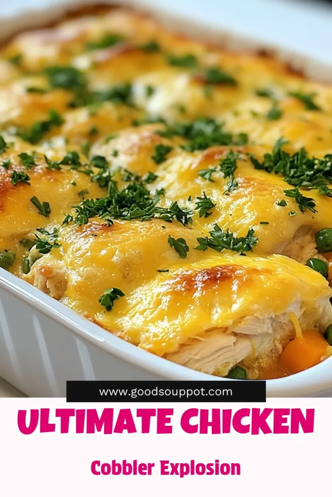 Discover the Viral Chicken Cobbler recipe that’s taking the internet by storm! This easy chicken casserole is a delicious chicken and vegetable bake perfect for busy nights. Enjoy comforting chicken dishes from one dish, making clean-up a breeze! With simple ingredients and quick prep, this one-dish chicken dinner will become a family favorite. Save this recipe now and impress your loved ones! #ChickenCobbler #EasyCasserole #ComfortFood #OneDishDinner