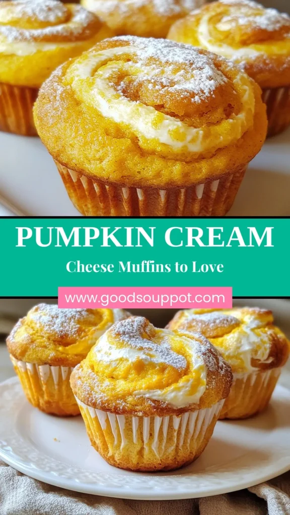Indulge in these delicious pumpkin cream cheese muffins, perfect for your fall baking! This pumpkin puree recipe combines spicy pumpkin flavors with a rich cream cheese swirl, making them a favorite for any occasion. These easy muffin recipes are ideal for cozy mornings. Try these cream cheese swirl muffins today and watch them disappear! Save this recipe for your next bake! #PumpkinMuffins #FallBaking #EasyRecipes #CreamCheeseSwirl
