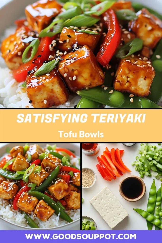 Looking for a delicious vegetarian dinner? Try this teriyaki tofu recipe for savory tofu rice bowls! With fluffy jasmine rice and a delightful medley of veggies, this easy tofu stir-fry is perfect for any weeknight meal. Enjoy a healthy and satisfying option with this jasmine rice bowl recipe that's sure to impress. Save this vegetarian teriyaki dish for later and gather your ingredients today! #TeriyakiTofu #TofuRiceBowls #VegetarianRecipes #EasyStirFry