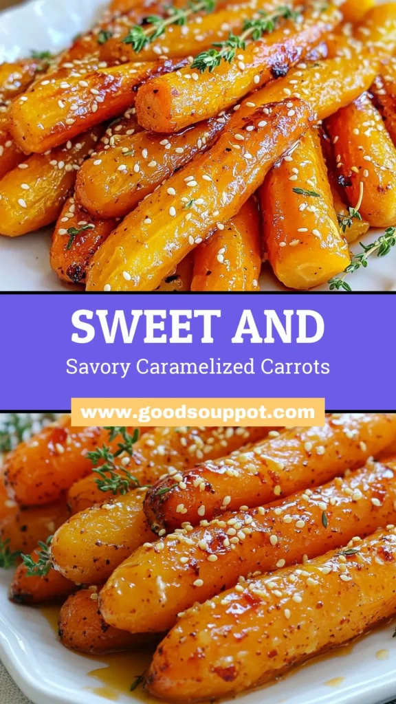 Transform your meals with these Maple Dijon Roasted Carrots! This roasted carrot recipe combines the sweetness of maple syrup with the tangy bite of Dijon mustard, creating a healthy side dish that's both delicious and easy to make. Perfect for any occasion, these maple syrup carrots pair wonderfully with your favorite protein. Try this easy vegetable recipe today and impress your family and friends. Save for later! #MapleDijonCarrots #HealthySideDish #EasyVegetableRecipe #RoastedCarrotRecipe
