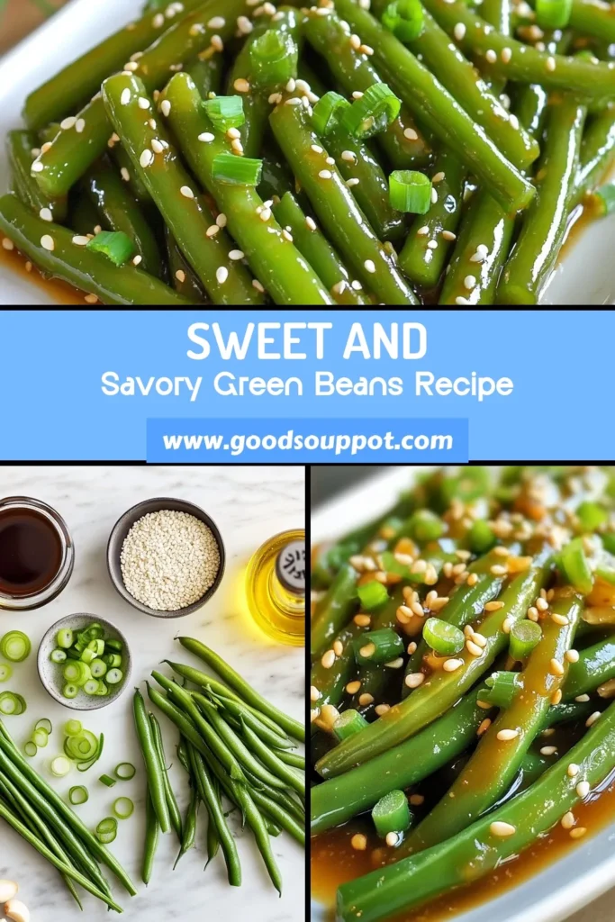 Looking for a quick and healthy side dish? Try this delicious Honey Garlic Green Beans recipe! These Asian-inspired green beans are coated in a sweet and savory glaze that’s incredibly easy to prepare. Perfect alongside any meal, this easy vegetable recipe will impress your family and friends. Ready in just 20 minutes, it’s the ideal addition to your dinner table. Save this recipe for a delightful side! #HoneyGarlicGreenBeans #GlazedGreenBeans #HealthySideDish #EasyVegetableRecipe