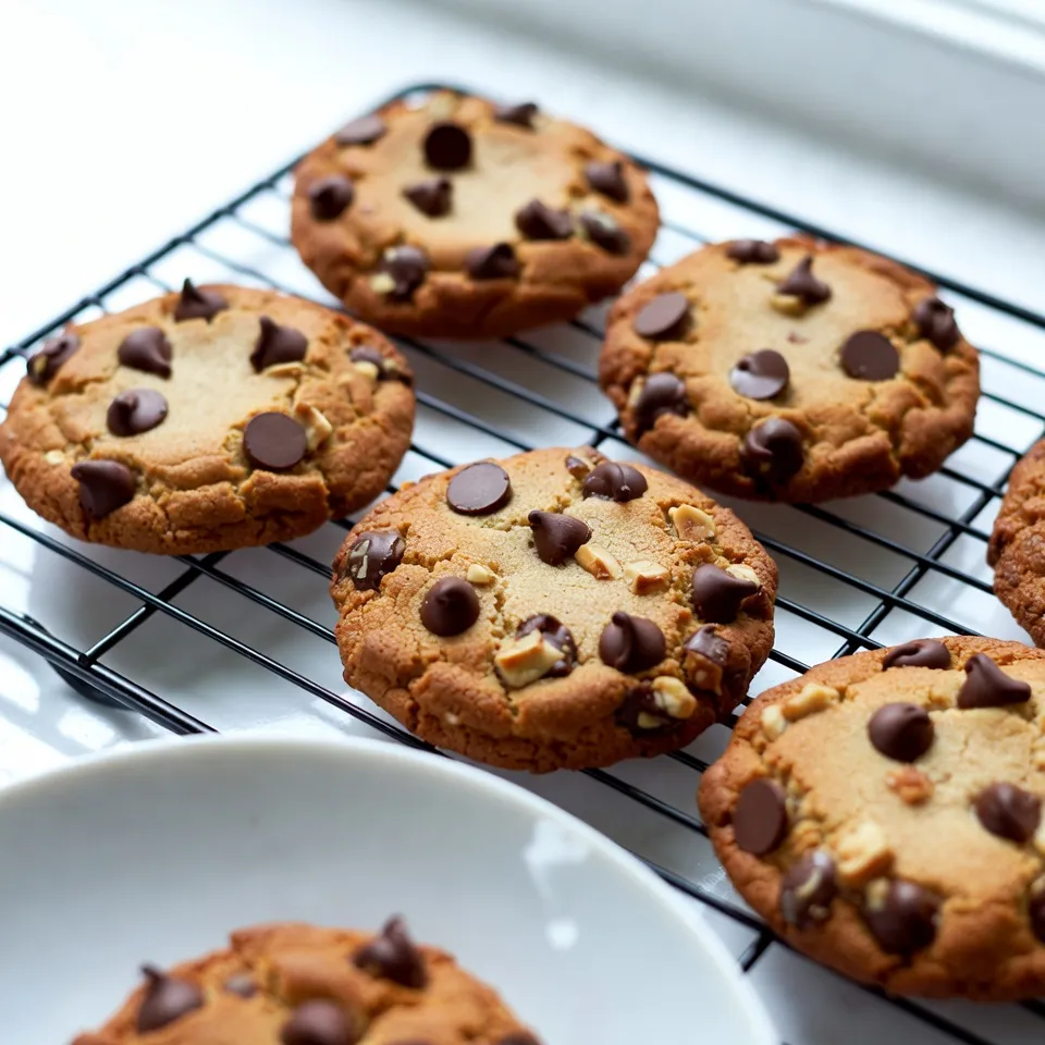 To make these tasty sourdough discard chocolate chip cookies, gather the following items: - 1 cup sourdough discard (at room temperature) - 1/2 cup unsalted butter, softened - 1/3 cup brown sugar, packed - 1/3 cup granulated sugar - 1 large egg - 1 teaspoon vanilla extract - 1 cup all-purpose flour - 1/2 teaspoon baking soda - 1/2 teaspoon salt - 1 cup semi-sweet chocolate chips - 1/2 cup chopped nuts (optional) You can easily swap some ingredients if needed. Use coconut oil instead of butter for a dairy-free option. If you want less sugar, reduce both types of sugar by a bit. For a gluten-free version, try almond or coconut flour instead of all-purpose flour. You can also use dark chocolate chips for a richer taste. If you don’t have vanilla extract, maple syrup works well too. Using sourdough discard is key in this recipe. It adds a unique flavor and slight tang to the cookies. This ingredient also helps to keep the cookies soft and chewy. Plus, it’s a great way to reduce waste in the kitchen. Instead of tossing your sourdough discard, you can make these delicious cookies and enjoy a sweet treat! {{ingredient_image_1}} Start by gathering all your tools. You need a mixing bowl, measuring cups, and a spoon. Don’t forget the baking sheet and parchment paper. Preheat your oven to 350°F (175°C). Line your baking sheet with parchment. This keeps the cookies from sticking. Make sure your workspace is clean and ready. In a large bowl, add the softened butter. Then, add the brown sugar and granulated sugar. Use a hand mixer or a spoon to beat them together. You want this mixture to be light and fluffy. Next, add your sourdough discard. Mix it until everything is well combined. Then, crack in one large egg and pour in the vanilla extract. Mix again until it looks smooth. In a separate bowl, whisk together your flour, baking soda, and salt. This helps the baking soda mix well. Gradually add this dry mix to your wet ingredients. Stir gently until just combined. Be careful not to overmix. Overmixing makes cookies tough. You want them soft and chewy, so stop mixing once you don’t see any dry flour. Now, it’s time to add the chocolate chips. Fold them into your dough. If you like nuts, add those too. Use a tablespoon or cookie scoop to drop dough onto the baking sheet. Leave about 2 inches between each cookie. Bake for 10-12 minutes. You want the edges to be golden brown, while the centers stay soft. After baking, let the cookies cool for 5 minutes on the sheet. Then, move them to a wire rack to cool completely. Enjoy your delicious sourdough discard cookies! To get that perfect cookie texture, you need to watch a few key steps. First, use room-temperature sourdough discard. Cold discard can make the dough too stiff. Next, don’t overmix the dough. Mix until just combined for soft cookies. Finally, let the cookies cool slightly on the sheet before moving them. This keeps them soft and chewy. One common mistake is not measuring ingredients correctly. Use a scale for precision. Another mistake is baking at too high a temperature. Stick to the 350°F that the recipe calls for. Lastly, avoid overbaking. The cookies will continue to cook a bit after you take them out. Look for golden edges while the centers stay soft. To keep your cookies fresh, let them cool completely on a wire rack. This prevents sogginess. Store them in an airtight container at room temperature. They last about a week. If you want to keep them longer, freeze them. Just layer them between parchment paper before sealing in a freezer bag. When you're ready, let them thaw at room temperature. Enjoy your treats fresh! Pro Tips Use Room Temperature Ingredients: Make sure your butter and sourdough discard are at room temperature for easier mixing and better texture. Don’t Overmix: When combining wet and dry ingredients, mix just until incorporated to keep your cookies tender and chewy. Chill the Dough: For thicker cookies, chill your dough for at least 30 minutes before baking. This helps to prevent spreading. Storage Tips: Keep leftover cookies in an airtight container at room temperature for up to a week, or freeze for longer storage. {{image_2}} You can change these cookies to fit your taste. Try adding 1/2 cup of chopped nuts. Walnuts or pecans work well. You can also mix in 1/2 cup of dried fruit. Dried cranberries or cherries add a nice touch. For a fun twist, add a pinch of cinnamon. This spice gives a warm flavor to your cookies. If you want a gluten-free treat, use almond or coconut flour. Swap the all-purpose flour with 1 cup of almond flour. If you choose coconut flour, use only 1/3 cup. Coconut flour absorbs more moisture, so you need less. Add an extra egg to keep the dough moist. This will help your cookies hold together. Switch up the chocolate for more fun. You can use dark chocolate chips or white chocolate chips. Each type brings its own taste. For a richer flavor, use bittersweet chocolate chips. You can also mix different chocolates together. For nuts, try macadamia nuts or hazelnuts. The choice is yours, so get creative! To keep your cookies fresh, place them in an airtight container. Use parchment paper to separate layers. Store them at room temperature for up to one week. If you want them soft, add a slice of bread to the container. The bread keeps the cookies moist. Freezing cookies is easy and great for long-term storage. First, let cookies cool completely. Then, place them in a freezer bag or airtight container. Remove as much air as you can. You can freeze them for up to three months. Label the bag with the date for easy tracking. To enjoy frozen cookies, first, let them thaw at room temperature. For a warm cookie, preheat your oven to 350°F (175°C). Place the cookie on a baking sheet and heat for about 5 minutes. You can also use a microwave for quick reheating. Just warm them for 10-15 seconds. Enjoy that fresh-baked taste again! Yes, you can use cold sourdough discard. However, room temperature discard works best. It mixes easier and helps your cookies rise better. Cold discard may make your cookie dough harder to blend. If you only have cold discard, let it sit out for about 30 minutes. This way, it warms up and becomes easier to use. Look for golden edges on the cookies. The centers should still look soft and slightly underbaked. This gives them a chewy texture. You can also do the toothpick test. If it comes out clean or with a few crumbs, your cookies are ready. Don't forget to let them cool on the baking sheet for 5 minutes. This helps them set perfectly. Sourdough discard is very useful in many recipes. You can make pancakes, waffles, or even banana bread. It adds great flavor and texture. You can also try making pizza dough or crackers with it. The options are endless! Experimenting with sourdough discard can lead to tasty new treats. This post covered how to make cookies using sourdough discard. We explored key ingredients and substitutions. You learned step-by-step instructions and baking techniques to achieve the best results. I shared tips for the perfect cookie texture and how to avoid common mistakes. You also discovered fun variations and smart storage methods. With these insights, you can bake delicious cookies that are fresh and flavorful. Enjoy experimenting in the kitchen and making these recipes your own!