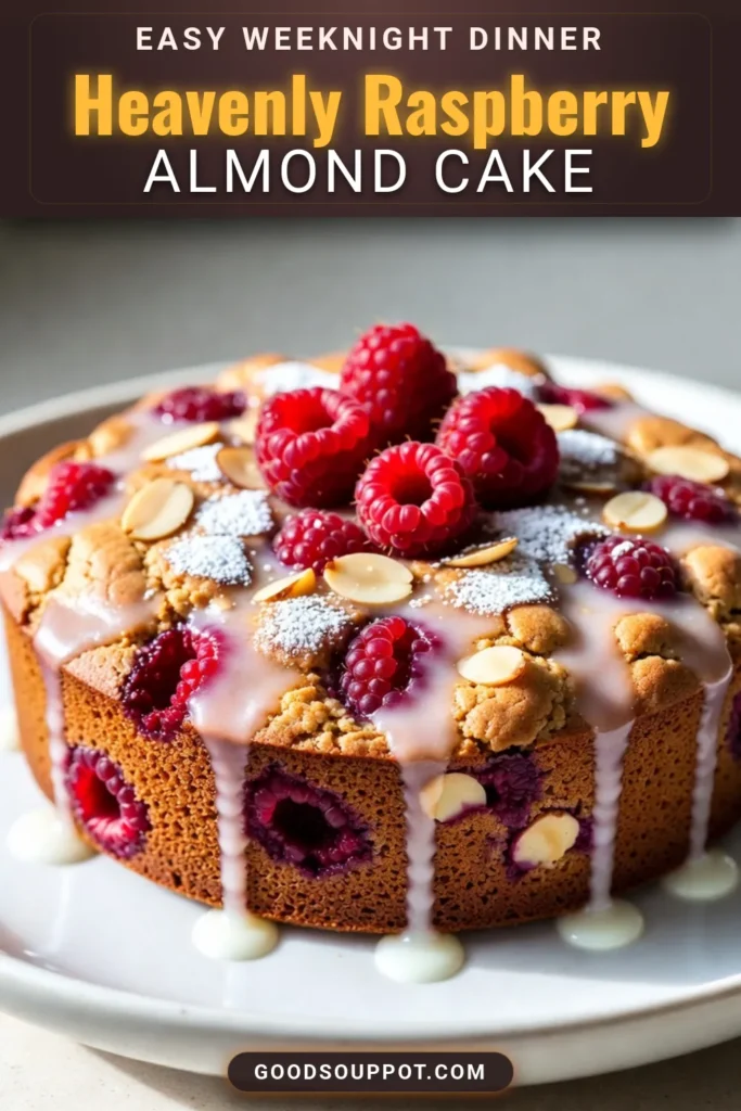 Indulge in this delicious Raspberry Almond Coffee Cake, a perfect blend of flavors that elevates your coffee break! This easy coffee cake recipe features almond flour cake combined with fresh raspberries and crunchy almonds. Bake this homemade raspberry cake for a delightful dessert or snack. Ready in just one hour! Click to discover the full recipe and make it today! #RaspberryAlmondCoffeeCake #CoffeeCakeRecipe #AlmondFlourCake #EasyCoffeeCakeRecipe