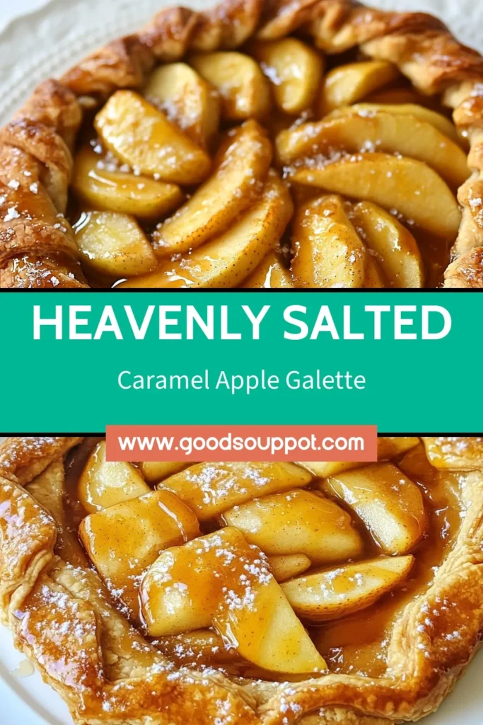 Indulge in the delightful taste of a Salted Caramel Apple Galette, a rustic apple dessert that’s sure to impress. This easy apple galette recipe combines tender apples with rich salted caramel for a homemade apple pie experience like no other. Perfect for any occasion, it’s a simple yet delicious caramel dessert. Try it today and elevate your dessert game! Don’t forget to save this recipe for later! #AppleGalette #SaltedCaramel #DessertRecipe #RusticDessert