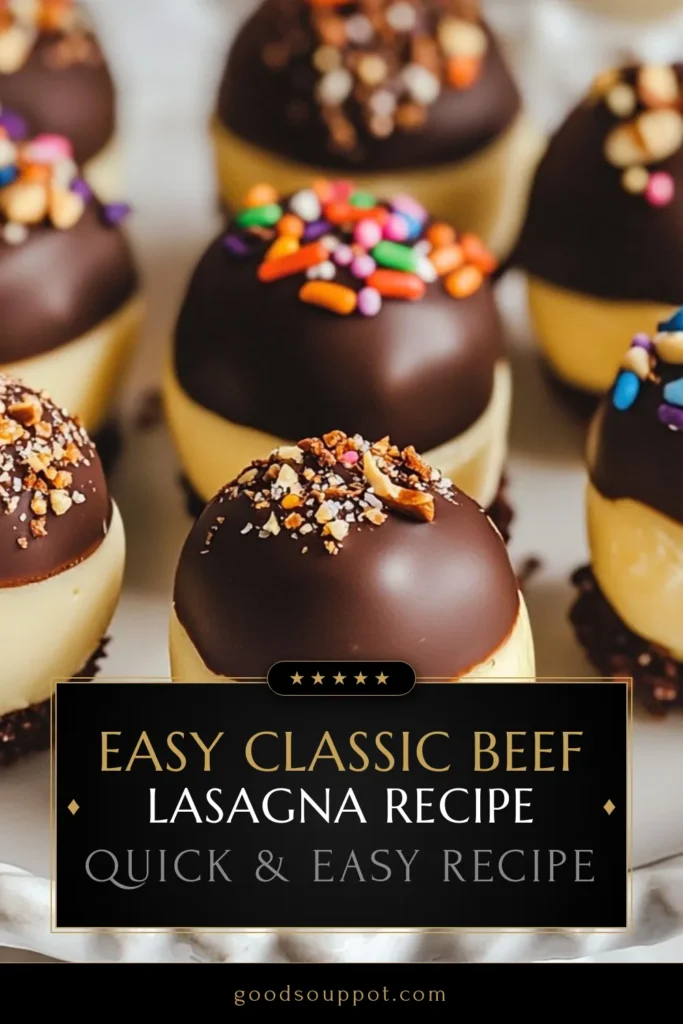 Indulge in these irresistible chocolate covered cheesecake bites, a simple twist on no-bake cheesecake recipes. Made with smooth cream cheese and a touch of sweetness, these easy chocolate desserts are perfect for any gathering. Create a delightful party dessert recipe that will impress your guests with minimal effort. Ready to elevate your dessert game? Try these delicious treats today! #ChocolateDesserts #NoBakeCheesecake #PartyRecipes #DessertBites