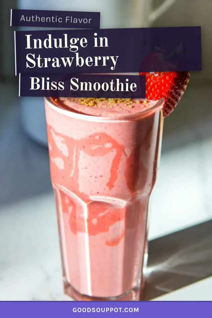 Indulge in this delicious strawberry cheesecake smoothie, a perfect blend of flavors that transform your breakfast or dessert! This creamy smoothie recipe combines fresh strawberries, cream cheese, and Greek yogurt for a healthy strawberry drink thatβs ready in just 10 minutes. Enjoy an easy dessert smoothie anytime or whip up a quick smoothie for breakfast. Save this recipe and treat yourself! #SmoothieRecipe #HealthyDessert #StrawberryCheesecake #BreakfastSmoothie