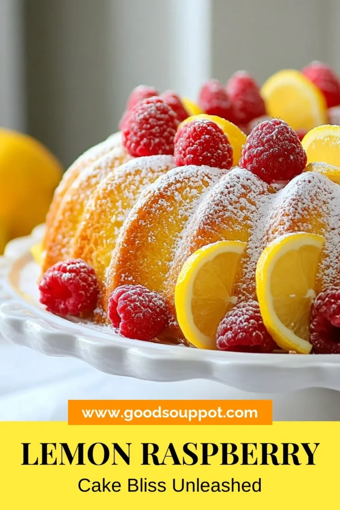 Indulge in the refreshing flavors of this lemon raspberry pound cake! This easy pound cake recipe creates a moist lemon raspberry cake that’s perfect for any occasion. With fresh raspberries and a hint of lemon, this homemade pound cake makes a stunning bundt cake with raspberries. Bake your way to happiness with this delightful dessert! Try it today and elevate your baking skills. #LemonRaspberryPoundCake #BundtCake #EasyPoundCakeRecipe #BakingLove