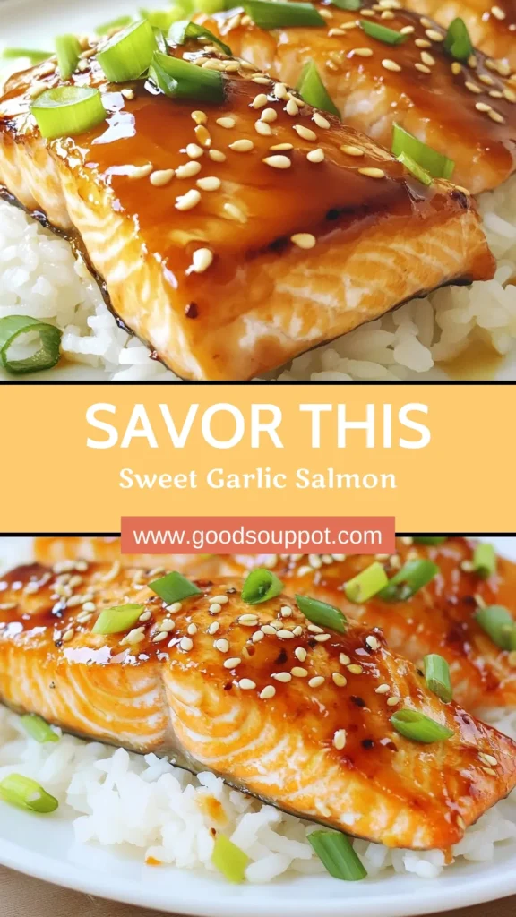 Indulge in this easy honey garlic salmon recipe that promises a burst of flavor in every bite! With a delicious blend of honey and garlic, this healthy salmon dish is not only simple to prepare but also perfect for any occasion. Try this Asian glazed salmon that features a savory marinade and is baked to perfection. Perfect for a quick weeknight dinner! Save this baked salmon recipe now and impress your guests! #HoneyGarlicSalmon #BakedSalmonRecipe #EasySalmonMarinade #HealthySalmonDish