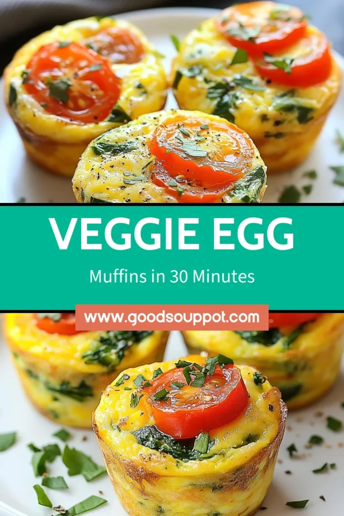 Discover the ultimate Healthy Egg Muffin Recipe with these Veggie Loaded Egg Muffins! Packed with nutrients from spinach and vibrant vegetables, these Low Carb Breakfast Muffins are perfect for your Easy Breakfast Meal Prep. Whip up a batch of Spinach and Cheese Muffins to fuel your mornings! Ideal for busy weeks, simply bake, store, and enjoy! Try this recipe today and elevate your breakfast game! #HealthyRecipes #BreakfastIdeas #MealPrep #LowCarb
